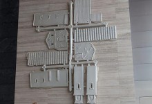 A CA Mission as Giant Flat Pack Toy