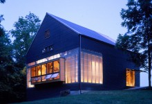 Copper and Fiberglass Barn