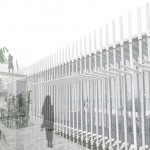 Rendering of FRP House designed by Atelier FCJZ, Bejing