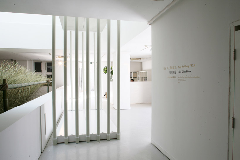 mockup for FRP House, designed by Atelier FCJZ, Bejing, on display