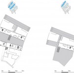 plan vies of FRP House, designed by Atelier FCJZ, Bejing