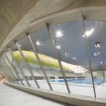 Curvelinear architecture was designed to embody the shapes of moving water