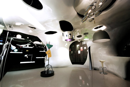 Artemide showroom in Taiwan